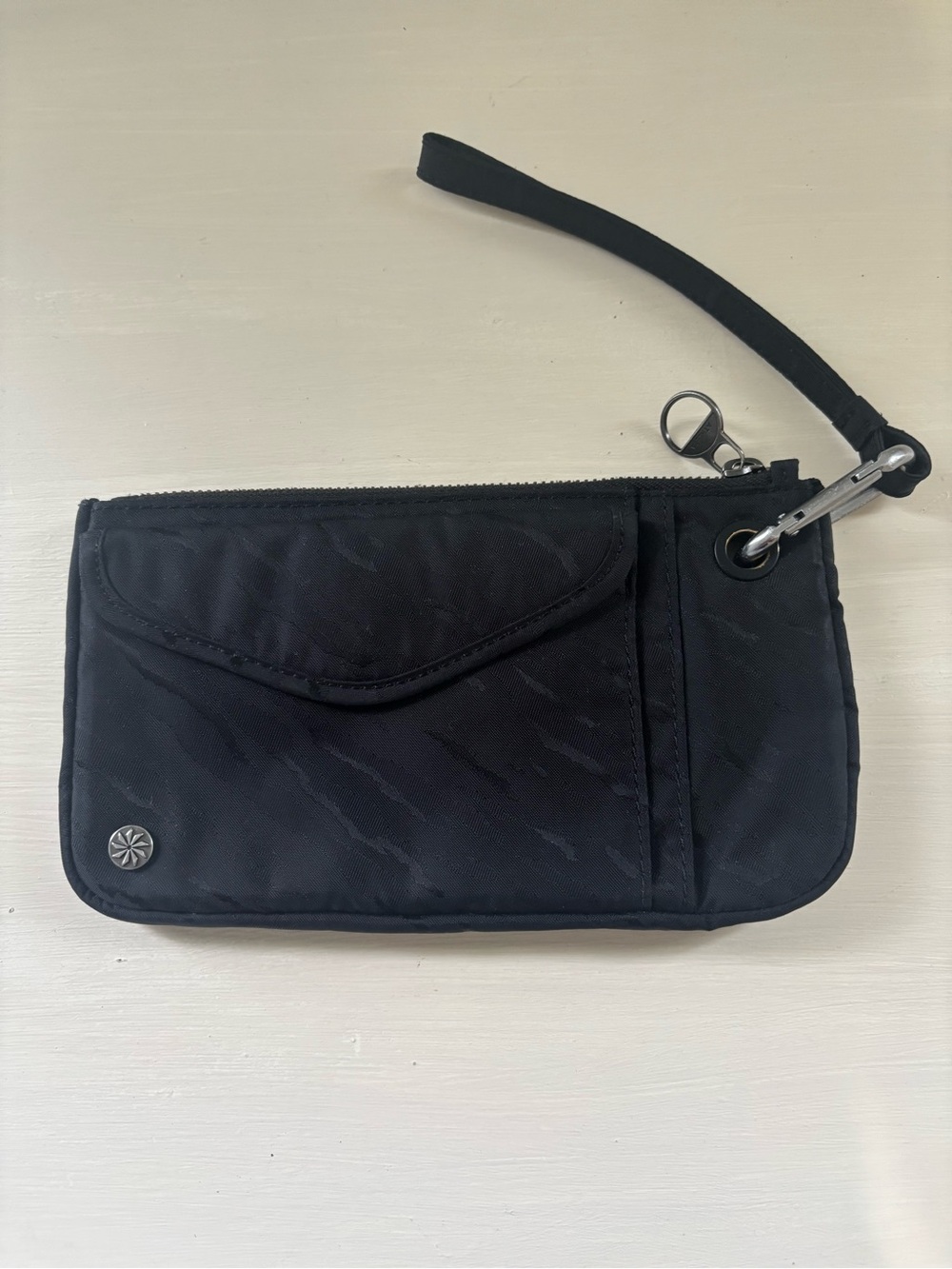 Athleta Black Wristlet Wallet